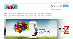 Desktop Screenshot of 506celulares.com